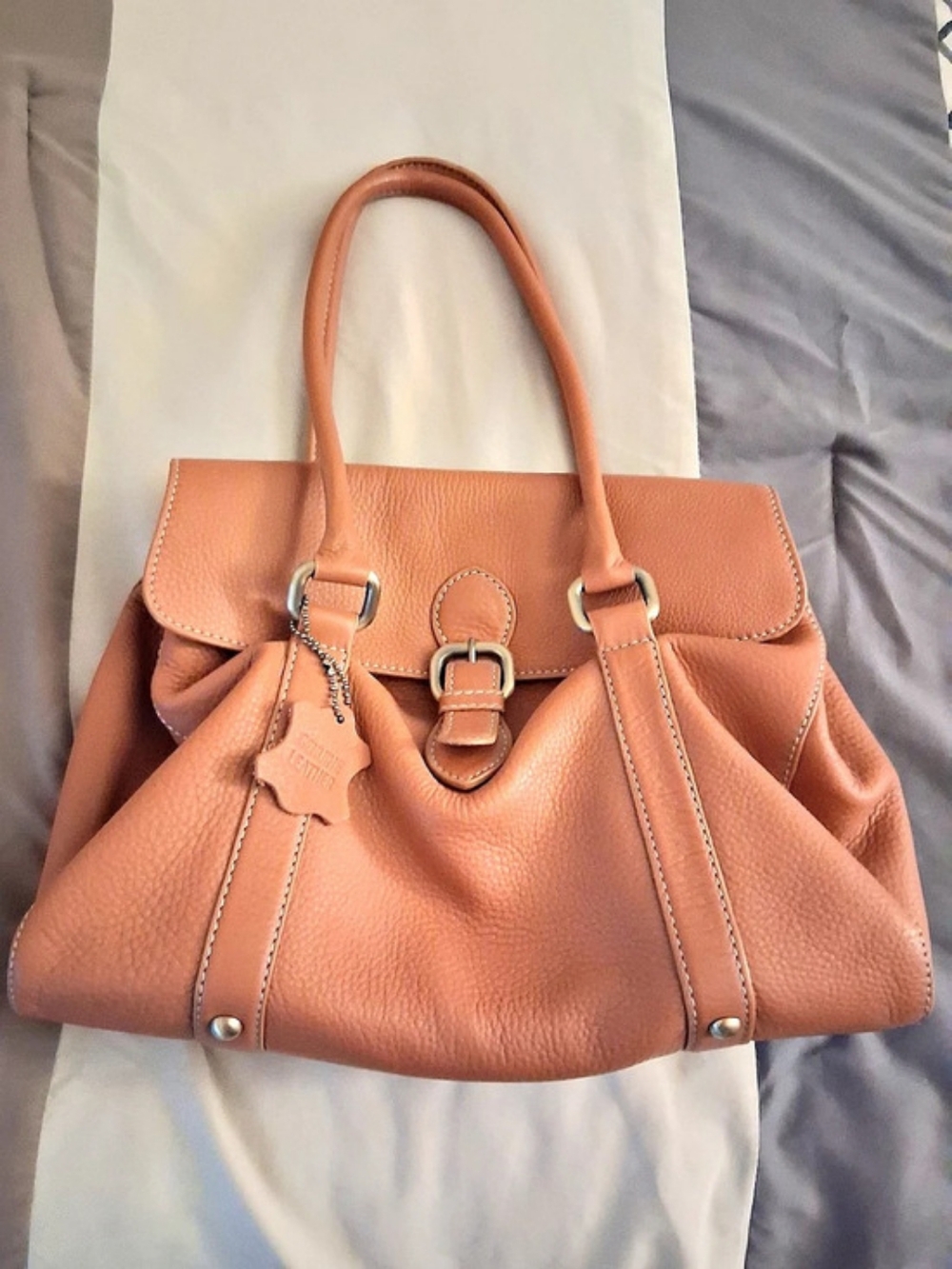 Bloomingdale's Brown Satchel